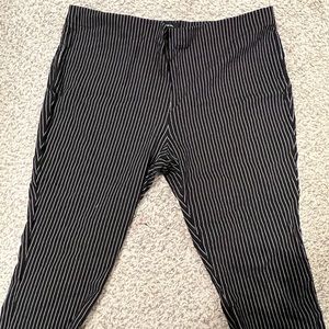 Skinny pinstriped women’s pants